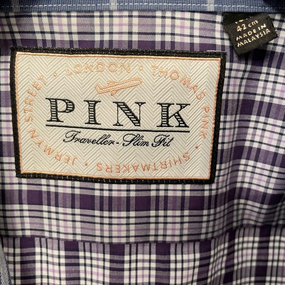 Thomas Pink Dress Shirt